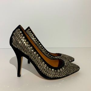 Isabel Marant for H&M embellished leather pumps